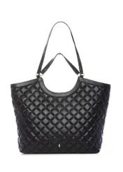 Large quilted women's handbag TOREC-1118-99(W26), front product view on white background.