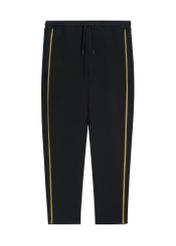 Black men's sweatpants SPOMT-0127-99(Z26), front product view on white background.
