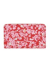 Women's wallet with floral pattern POREC-0370-15(W24)-01