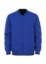 Men's double-sided bomber jacket KURMT-0325-98(W24)-04