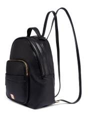 Black women's backpack TOREC-1253-9I(Z26) - diagonal product view, on a white background.