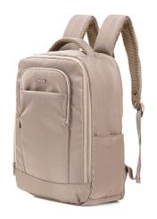 Dark beige airplane backpack PLCMN-0014A-80(Z25)