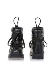 Women's short leather snow boots BUTYD-1016-99(Z23)-03