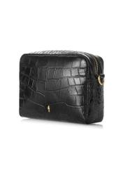 Black small women's handbag made of genuine croco leather TORES-0947-97(Z24) pic. 4