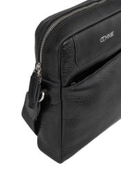 Men's leather bag with logo TORMS-0297-99(W24)-06