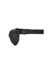 Black men's waist bag TORMN-0315B-99(Z25), side view of the product on a white background.