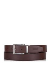 Double-sided universal leather men's belt PASMS-0246-99(Z23)-03