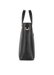 Black leather handbag for women TORES-0728B-99(W24)-03