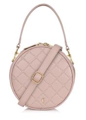 Women's monogrammed round handbag TOREC-0805-34(W23)-01