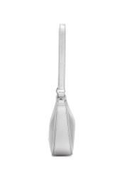 Small silver women's handbag TOREC-1071-91(Z25), side view of the product on a white background.