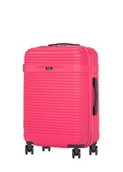 Medium suitcase on wheels WALAB-0040-5E-24(W26), diagonal product view on a white background.