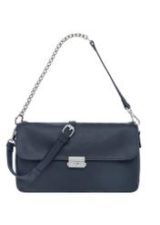 Navy blue women's handbag TOREC-1350-7E(Z26) - front product view, on white background.