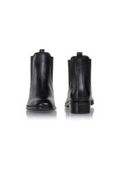 Women's black leather boots BUTYD-0936A-99(Z23)-03