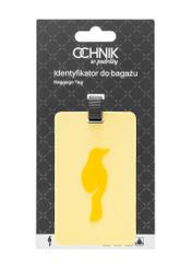 Luggage tag AW-012-0011-21(W25), front view of the product on a white background.