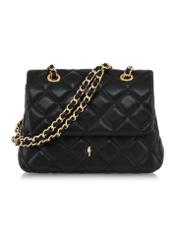 Black quilted chain handbag TOREC-0932A-99(Z24)-03