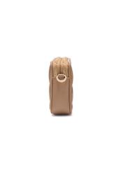 Classic beige women's handbag TOREC-1103-24(Z25), side product view on a white background.