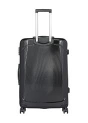 Medium suitcase on wheels WALPC-0014-99-24(W26), product view from the back on a white background.