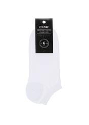 Men's short white socks SKAMT-0151A-11(W23)-02