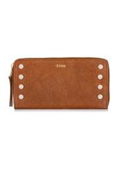 Brown leather women's wallet PORES-0851-88(W23)-01