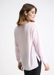 Pink women's shirt KOSDT-0095-34(W22)-06