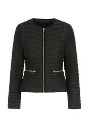 Women's waisted quilted jacket KURDT-0435-99(W24)-05