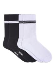 Set of long men's socks ZESMT-0065-00(Z26), front view of the set on a white background.