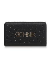 Black women's wallet with rhinestones POREC-0355-99(Z23)-01