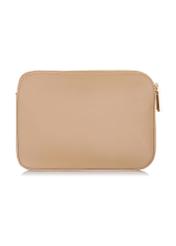 Beige women's handbag with monogram TOREC-0522B-82(Z23)-04