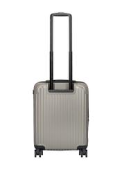 Set of hard suitcases on wheels 19"/24"/28" WALAB-0073-2X(W26), product view from the back on a white background.