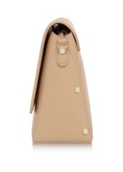 Beige women's postbag TOREC-0327C-81(Z23)-03