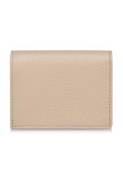 Beige leather women's wallet with RFID protection PORES-0807RFID-82(W24)-02