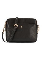 Women's leather shoulder bag TORES-1163-99(Z25), front product view on white background.