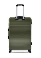 Set of 19''/24''/28'' trolley suitcases WALAB-0040-8D(W26), back view of the product on a white background.