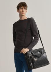 Men's large leather bag TORMS-0100A-99(W23)-07