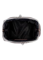 Brown leather women's coin purse PORES-1031-1G(Z26), interior view on a white background.
