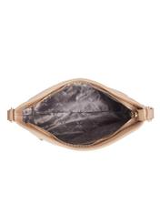 Beige leather women's shoulder bag TORES-0896D-81(Z25)
