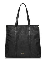 Black women's shopper bag TOREN-0279-99(W24)-01