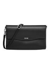 Black women's business briefcase TOREC-1280-99(Z26) - front product view, on white background.