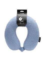 Soft blue headrest AW-014-0003-61(W25), product view with packaging on white background.