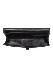 Large women's leather wallet PORES-1006-99(Z26), product view inside on white background.