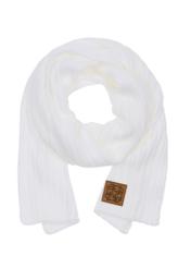 Women's long cream scarf SZADT-0150-12(Z23)-02