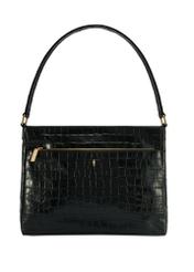 Croco leather women's handbag TORES-1130E-99(Z25), product view from the front on a white background.