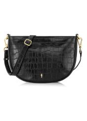 Leather medium croco women's bag TORES-1022-99(Z24)-01