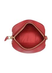 Small burgundy women's handbag TOREC-0730-49(Z23)-05