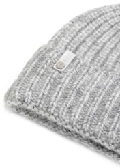 Gray women's wool blend hat CZADT-0208-9B(Z26), close-up of the product detail on a white background.