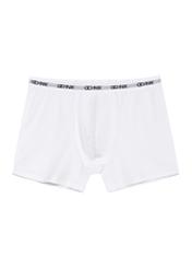 Three-pack of men's cotton boxers ZESMB-0002A-15(KS), front product view on a white background.