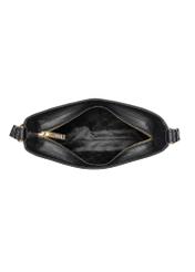 Leather black women's hobo bag TORES-0975D-99(W25)-05