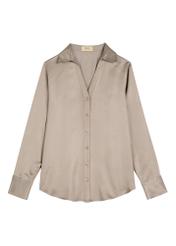 Women's shirt in cool beige color KOSDT-0155-1K(W26)