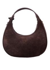 Brown small shoulder bag TOREC-1319-1H(Z26), back view of the product on a white background.