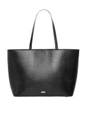 Snake-embossed shopper bag TOREC-1242-9H(Z26). Front view on white background.